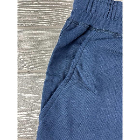 Liver King Men's Cotton Poly Elastic Waist Fleece Sweat Shorts Small Blue New - Picture 5 of 8